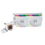 lian li galahad ii lcd 280 tl wireless white aio water cooler am5/am4 lga 1851/1700/1200/115x
