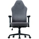 razer iskur v2 x – light gray – gaming chair – lumbar curve – plus fabric