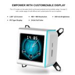 lian li galahad ii lcd 280 tl wireless white aio water cooler am5/am4 lga 1851/1700/1200/115x