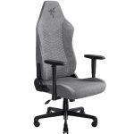 razer iskur v2 x – light gray – gaming chair – lumbar curve – plus fabric