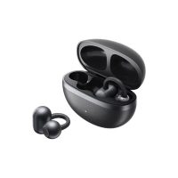 qcy crossky c50 grey (ct06) open ear earclip, bt 6.0, ipx5 waterproof, 35h gray