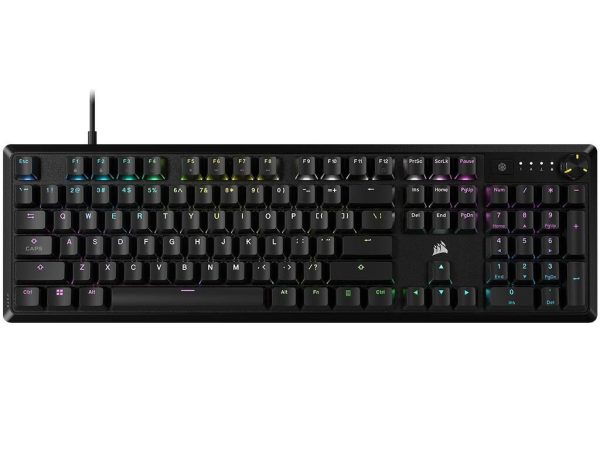 corsair keyboard k70 core rgb, mlx red linear (ch 910971e na)