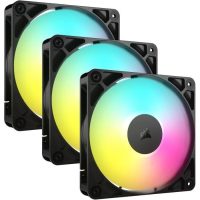 corsair fan rs120 argb triple pack, black (co 9050181 ww)