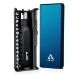 arctic ratchet screwdriver toolkit – magnetic bit holder – 23 magnetic bits – adjustable function