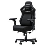 gaming chair anda seat kaiser 4 v2 xl linen fabric carbon black (ad12yddc xll 20 b cf 03)
