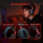 qcy heroad vn200 pro 7.1 usb wired rgb gaming headset ps4/ps5/pc