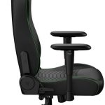 razer iskur v2 x newgen (black/green)