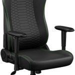 razer iskur v2 x newgen (black/green)