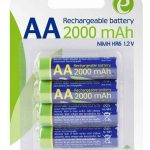 energenie ready to use rechargeable batteries aa 2000mah 4pcs/pack (copy)