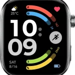 xiaomi redmi watch 5 black (bhr9389gl) (copy)