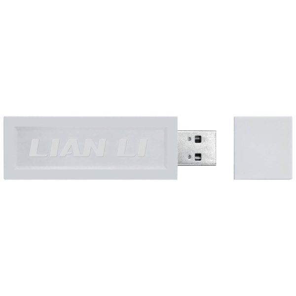 lian li universal wireless controller v2 white strimer / cl / sl / tl / sl infinity wireless