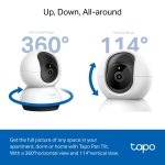 tp link tapo c220 pan/tilt home security wi fi camera (eu/2.0)