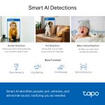 tp link tapo c220 pan/tilt home security wi fi camera (eu/2.0)