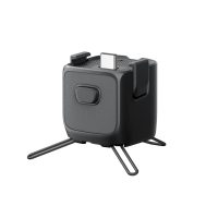 insta360 luna series 1/4" thread handle comfortable handheld design, built in tripod