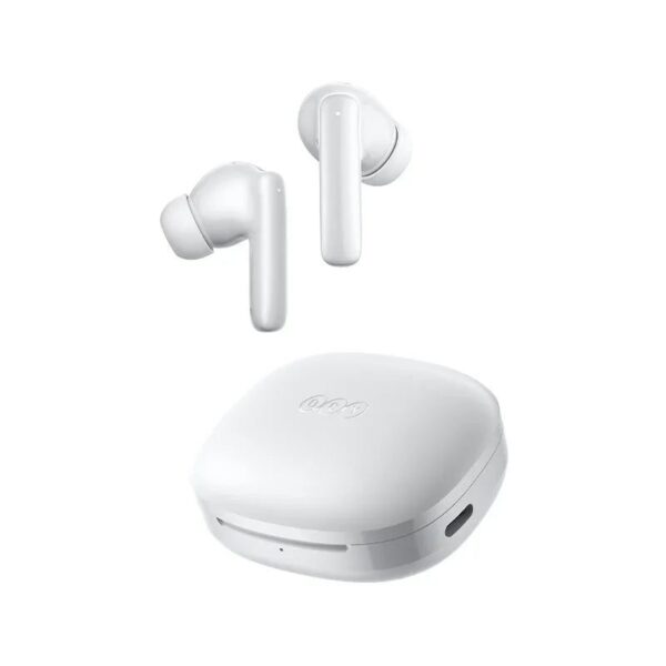 qcy t13 pro white anc 47hours bt6.0 ipx4 in ear earbuds ht23