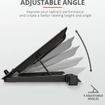 trust gxt 1125 laptop cooling stand (23581)