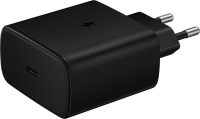 samsung usb c adapter black fast travel charger 45w (ep ta845ebe) bulk