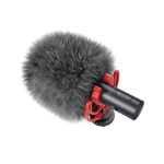 boya by mm1 ai on camera shotgun mic with ai noise cancellation, app, eq, 3,5mm/usb c