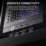 corsair case 4000d frame argb (mid tower, tg, black) (cc 9011296 ww)