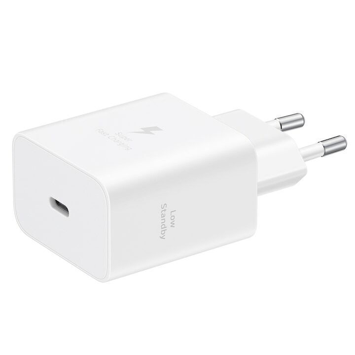 samsung usb c quickcharge adapter white fast travel charger 45w (ep t4511)