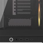 corsair case 4500x frame argb (mid tower, tg, black) (