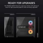 corsair case 4500x frame argb (mid tower, tg, black) (