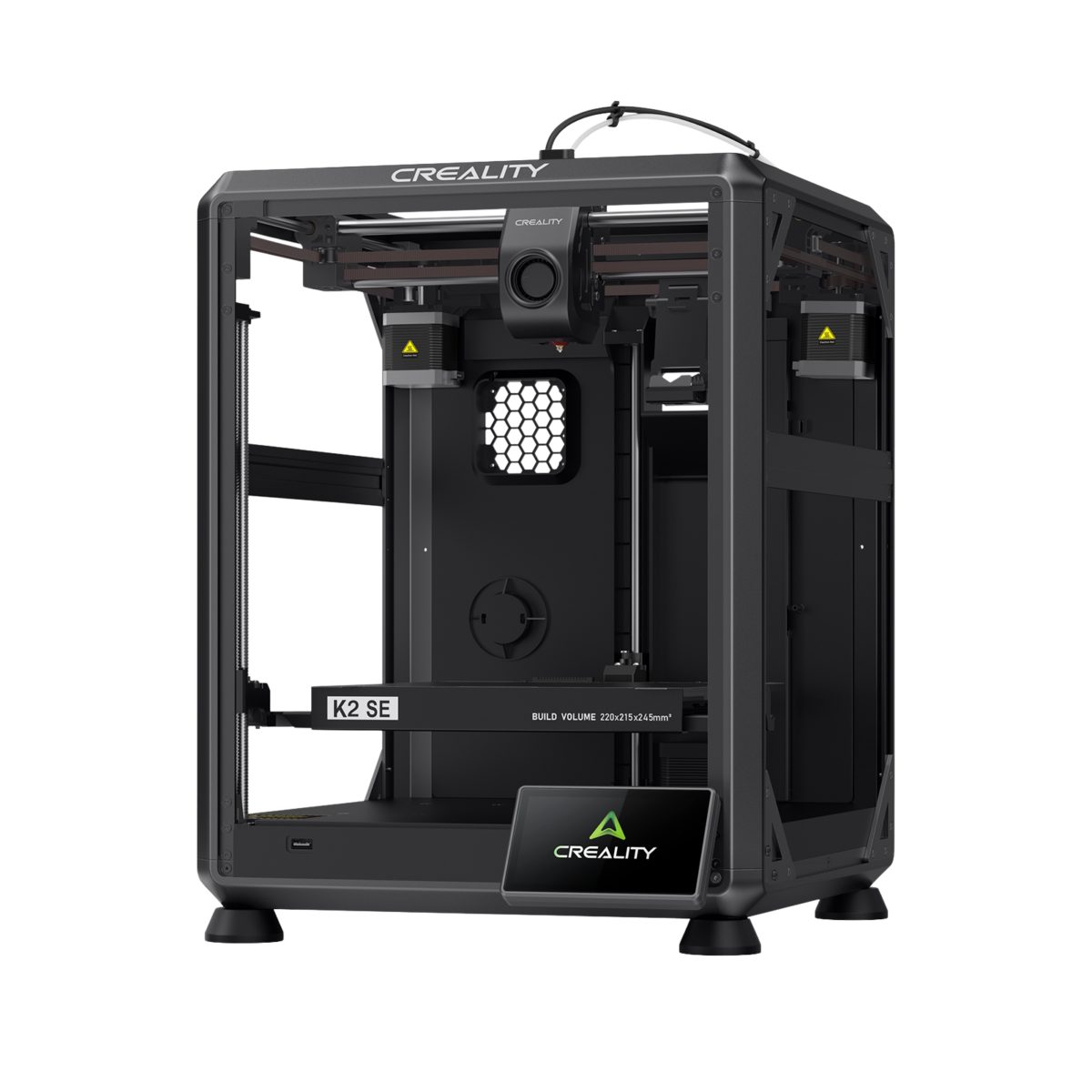 creality k2 se fdm semi enclosed 3d printer 500mm/s 220x215x245mm