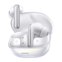 qcy melobuds n65 white adaptive a.i. anc 60db gesture control ipx5 8mic calls