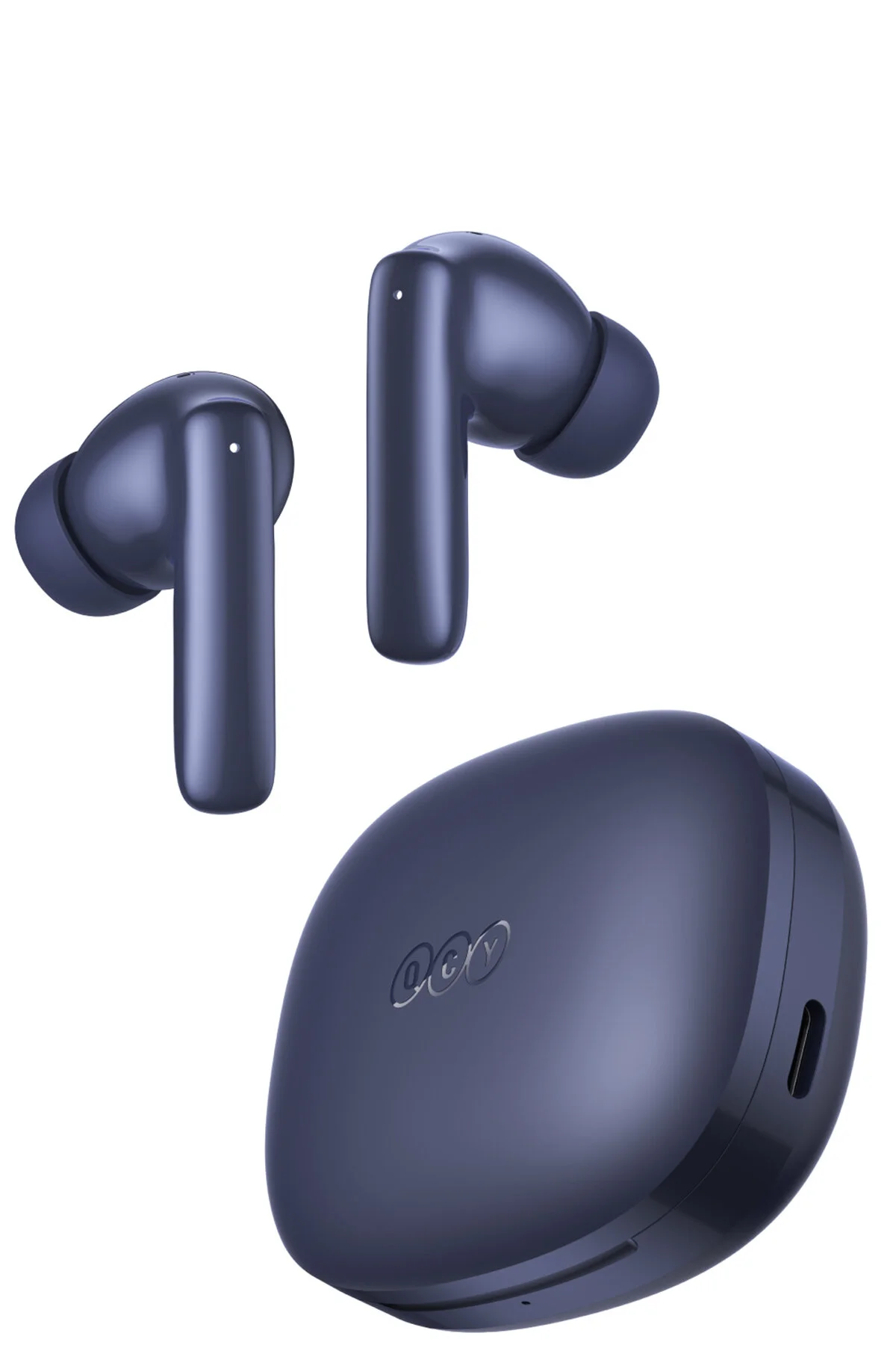 qcy t13 pro blue anc 47hours bt6.0 ipx4 in ear earbuds ht23