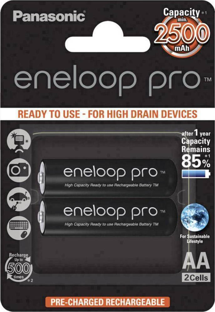 energenie ready to use rechargeable batteries aa 2000mah 4pcs/pack (copy)