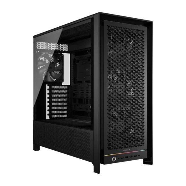 corsair case 5000d frame (mid tower, tg, black) (cc 9011307 ww)
