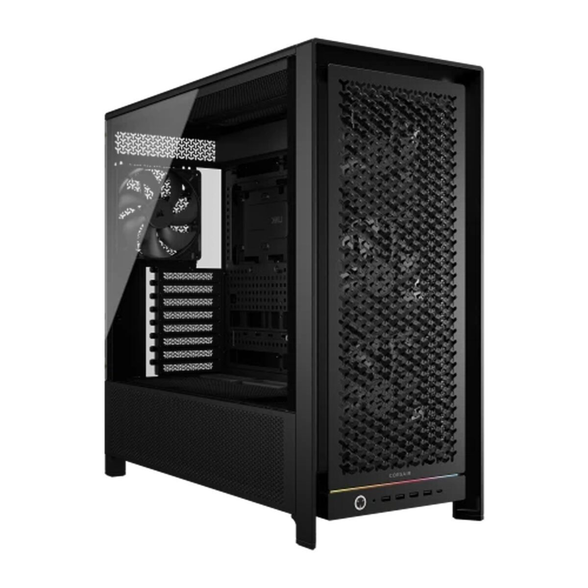 corsair case 5000d frame (mid tower, tg, black) (cc 9011307 ww)