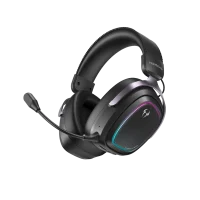 qcy heroad gt2 white wired/wireless/bt/3.5jack/usb c thx gaming headset ps4/ps5/pc